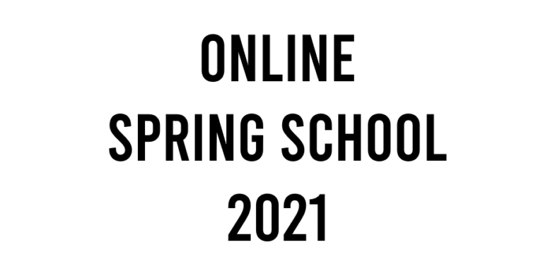 Online Spring School 2021 for the ViMaCs Consortium